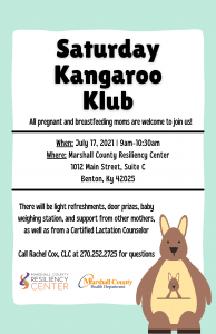 Kangaroo Klub @ Marshall County Resiliency Center