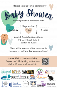 Community Baby Shower @ Marshall County Resiliency Center
